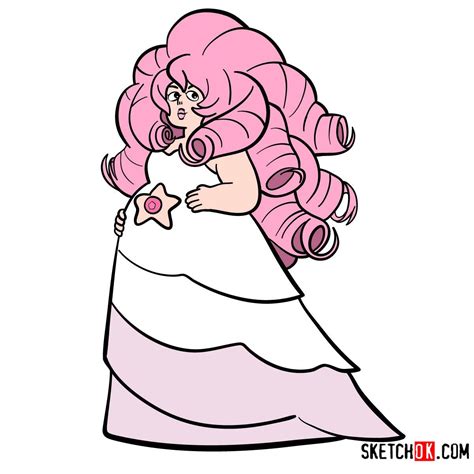 Rose Quartz Drawing Steven Universe at Dollie Guth blog