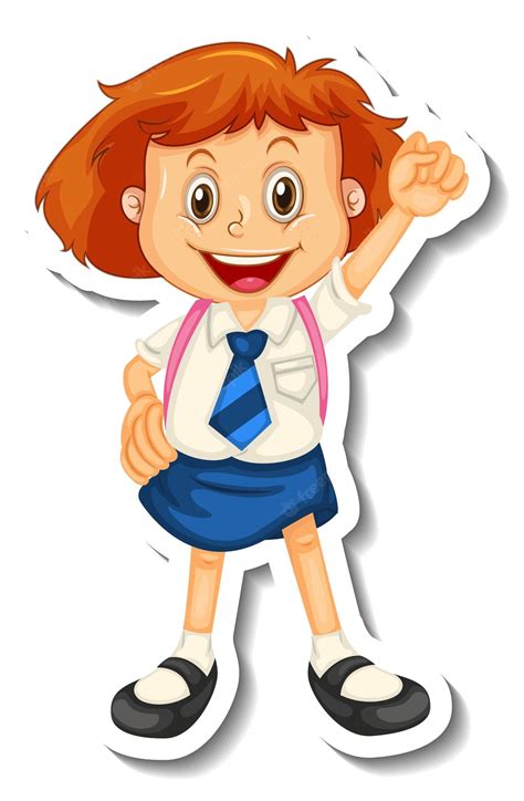 Female Student Clipart