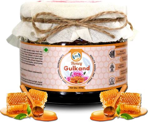 Food Circle Honey - Gulkand | Damask Roses | Raw Honey | Traditional ...