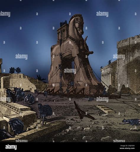 The Trojan Horse is a tale from the Trojan War about the stratagem that ...