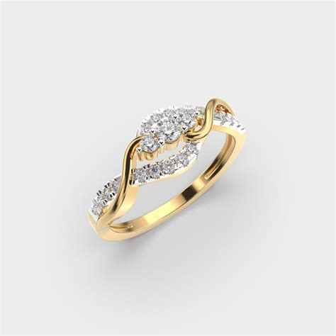 Buy Looped Together Forever Diamond Ring At Jewelbox