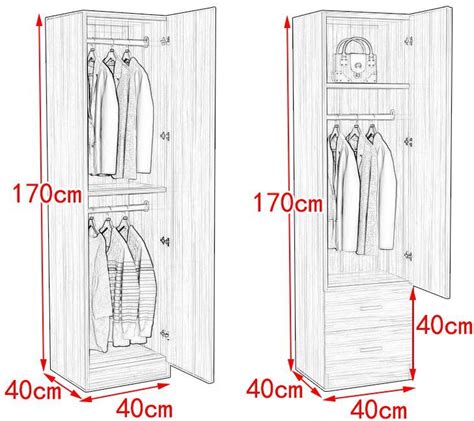 衣柜的内部结构设计特别重要 这些标准尺寸不可不知 - 知乎