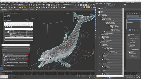 Bottlenose Dolphin Rigged for Maya 3D model | 3D Molier International