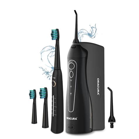 ORACURA® Dual Care Combo Water Flosser® OC001 with Protective Case ...
