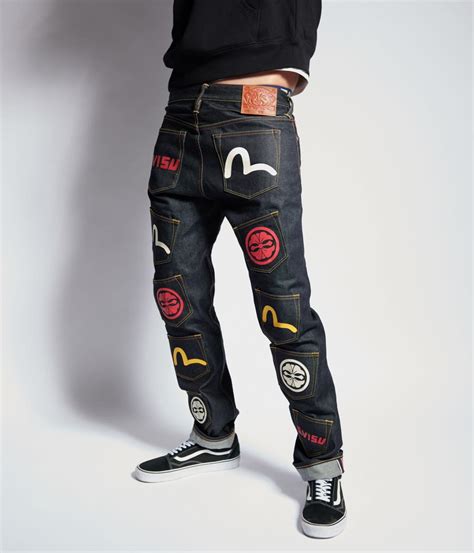 Evisu Black Evisu Denim Jeans | Grailed