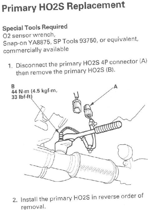 Image result for Replace O2 Sensor for 2003 Odyssey