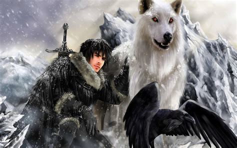 Game of Thrones Dire Wolf Wallpapers - Top Free Game of Thrones Dire ...