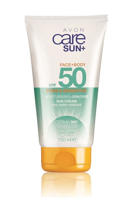 Buy Avon Care Sun+ Pure & Sensitive SPF50 Moisturising +UVA/UVB Sun ...