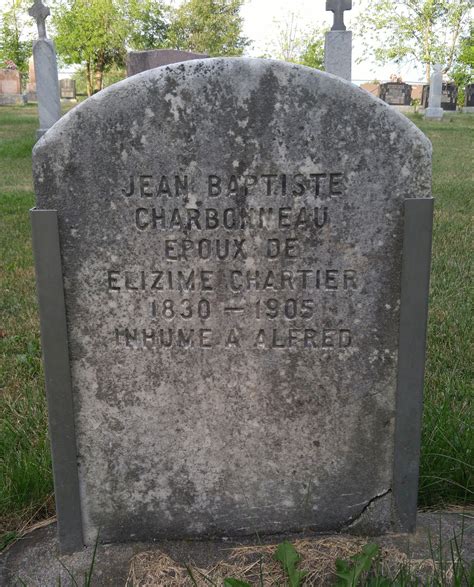 Jean-Baptiste Charbonneau (1830-1905) - Mémorial Find a Grave
