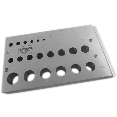 Navy Eddy Current Standard Test Block (Duplex)-ET