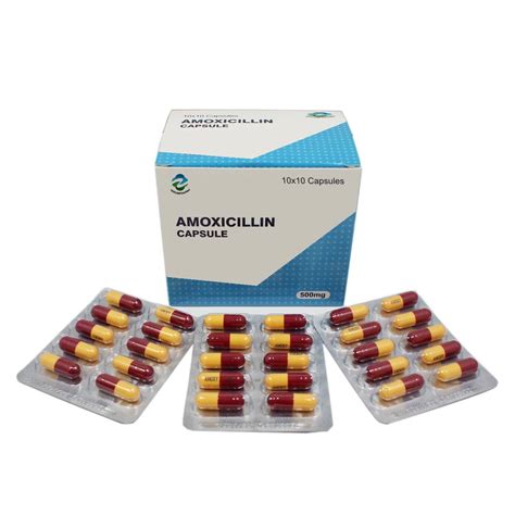 Amoxicillin Capsule 500mg of Antibiotics with GMP - Amoxil Capsule During Pregnancy and ...