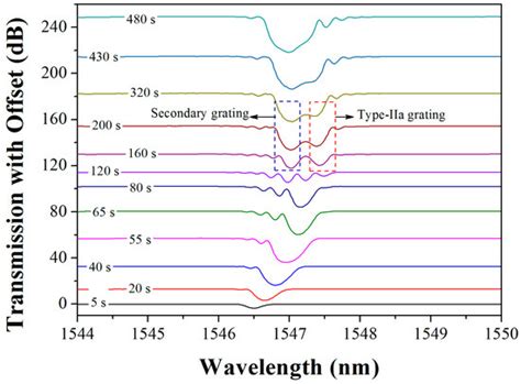Formation and Applications of the Secondary Fiber Bragg Grating
