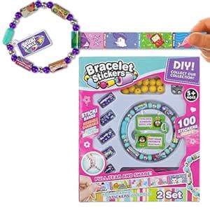 PATPAT Cotton PATPAT Wearable & Shareable Sticker Bracelet | Includes ...