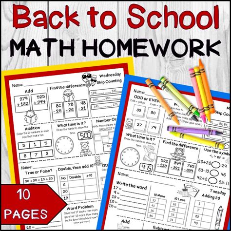 2nd Grade Math Homework 的图像结果