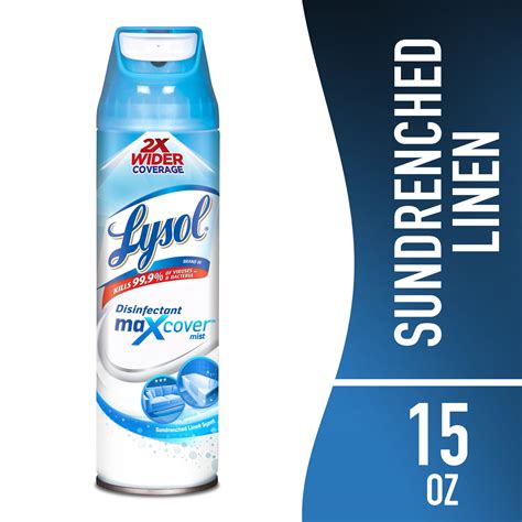 Lysol Fabric Disinfectant Sanitizing Antibacterial Spray for ...