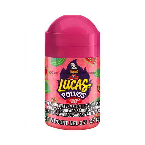 Lucas Polvos Sandia Candy Powder (10 Count)- Bulk Mexican Candy ...