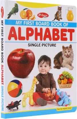 STARBUK My First Board Book Of Alphabet Single Picture|Smart Books For ...
