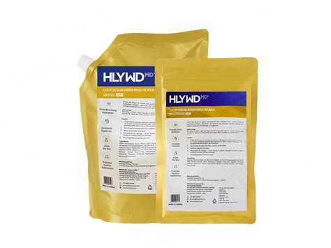 Buy HLYWD MD Luxury Korean Rubber Modeling Mask Gold Gel (Step 1 ...