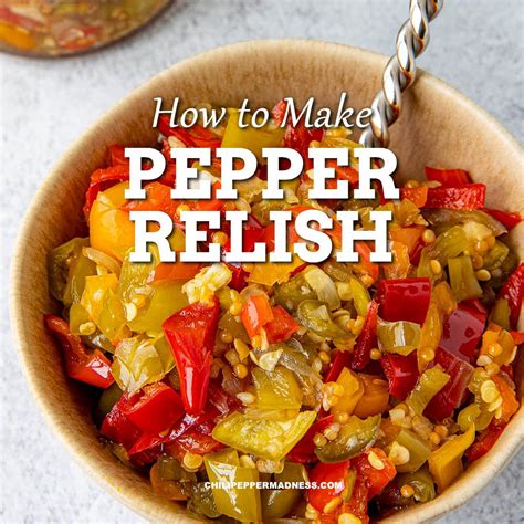 Hot pepper relish recipe – Artofit
