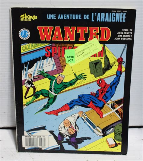 WANTED SPIDERMAN COMIC BOOK (FRENCH)