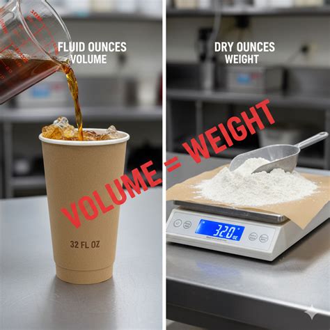 Ounces Versus Fluid Ounces