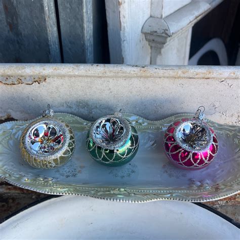 Christmas Ornament Glass Vintage - Architectural Salvage ...