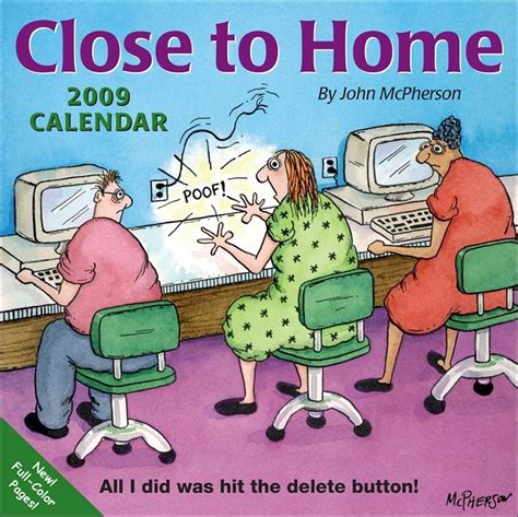 Close to Home: 2009 Day-to-Day Calendar : McPherson, John: Amazon.in: Books