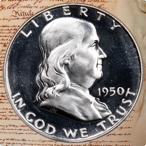 1950 Franklin Half Dollar NGC PF67+ Cameo RT-1 We The People Tomaska ...