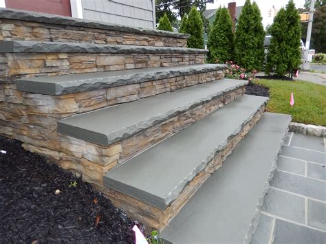 Marvelous Stone Outdoor Stair Treads References | Stair Designs