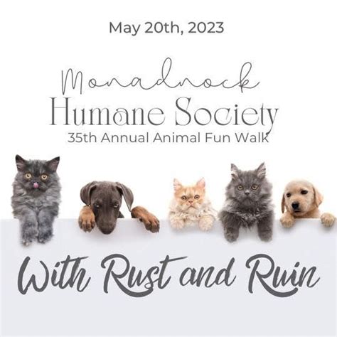 Rust and Ruin @ 35th Annual Monadnock Humane Society Animal Fun Walk ...