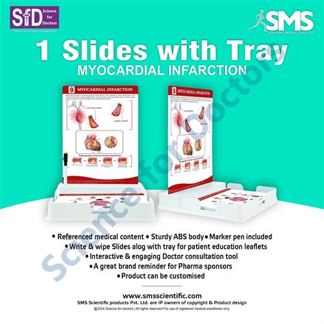 Myocardial infarction: One slide with Tray – SMS Scientific Products ...
