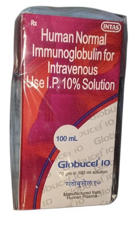 Immunoglobulin Injectable - Globucel Human Normal Immunoglobulin 10gm ...