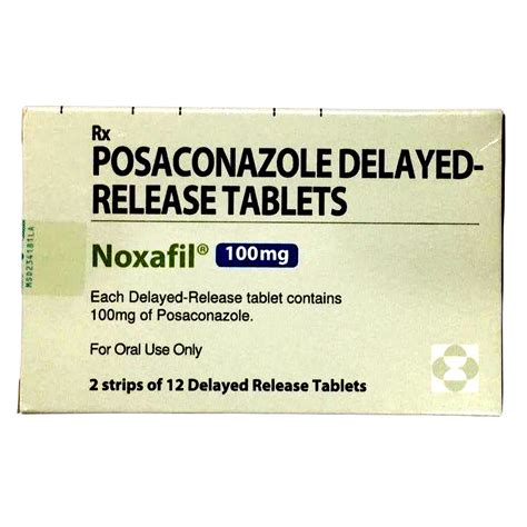 Noxafil 100 Tablet | Uses, Side Effects, Price | Apollo Pharmacy