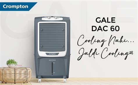 Crompton Gale 60 Litres Desert Air Cooler for home | Large & Easy Clean ...