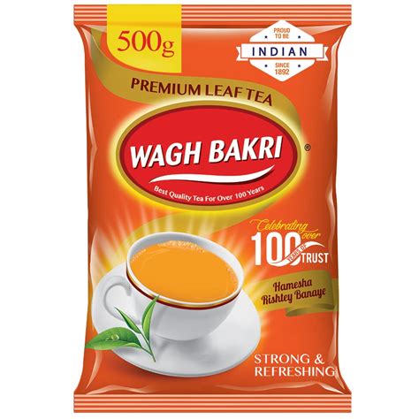 Wagh Bakri Premium Leaf Tea, Poly Pack, 500g : Amazon.in: Grocery ...