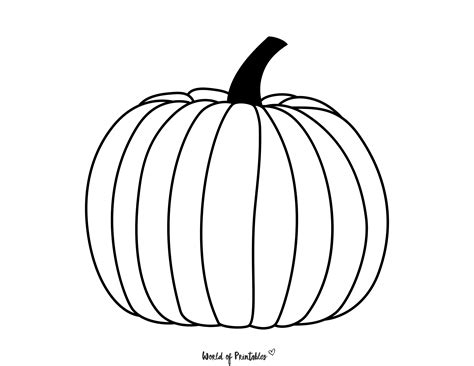 100 Pumpkin Printables - World of Printables