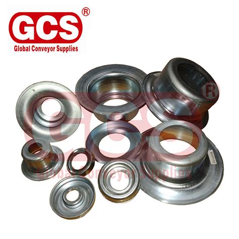 China Belt Conveyor Roller Parts Pressed Bearing Housings for Roller ...