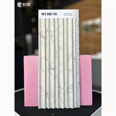Marble & Stone Louver Panel – 8 ft x 4.5 in | MLV-BAK-118 – M Cube Spaces