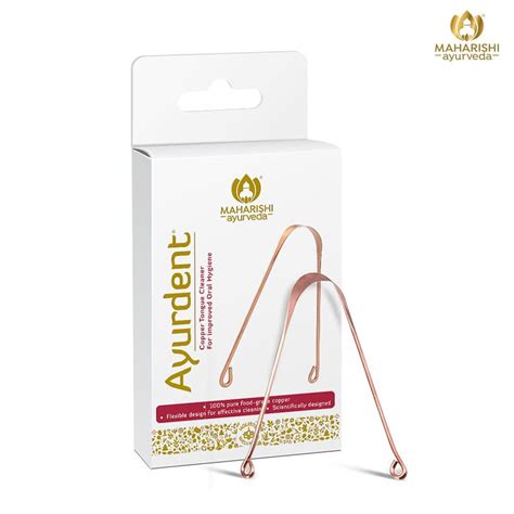 Tongue Cleaner - Completes Ayurvedic oral hygiene routine