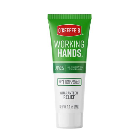 O'Keeffe's Working Hands Unscented Scent Hand Cream 1 oz 1 pk ...
