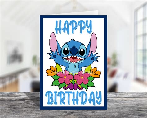 Stitch Happy Birthday