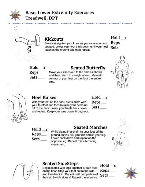 Easy Wheelchair Exercises for Seniors — Treadwell, DPT