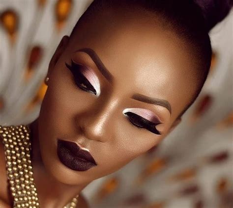 black skin eye makeup