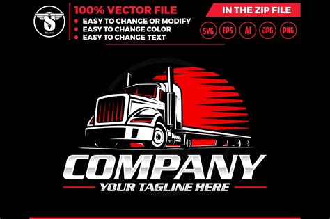 Truck And Trailer Logo