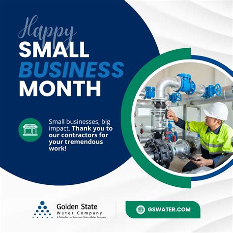 Golden State Water Company on LinkedIn: #gswater #smallbusinessmonth # ...