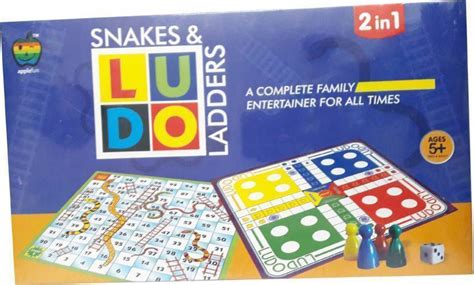 Apple Fun 2in1 ludo snakes & ladders Party & Fun Games Board Game ...