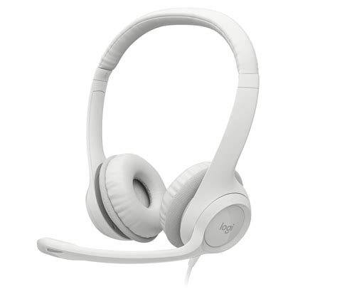 Logitech H390 USB Wired Headphone with Noise Cancelling Rotatable Mic ...
