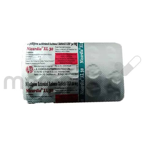 Buy Nicardia Xl 30mg Tablet Online: Uses, Price, Dosage, Instructions ...