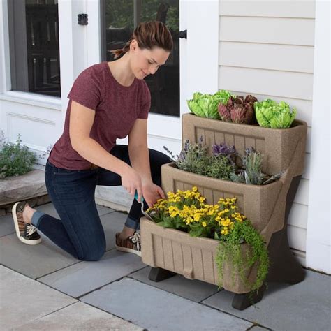 Buy 3-Level Herb and Flower Garden Planter at Ubuy India