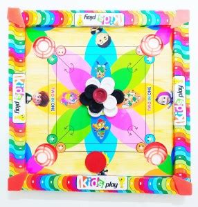 dwij collection carrom and ludo 2 in 1 game for kids Carrom Board Game ...